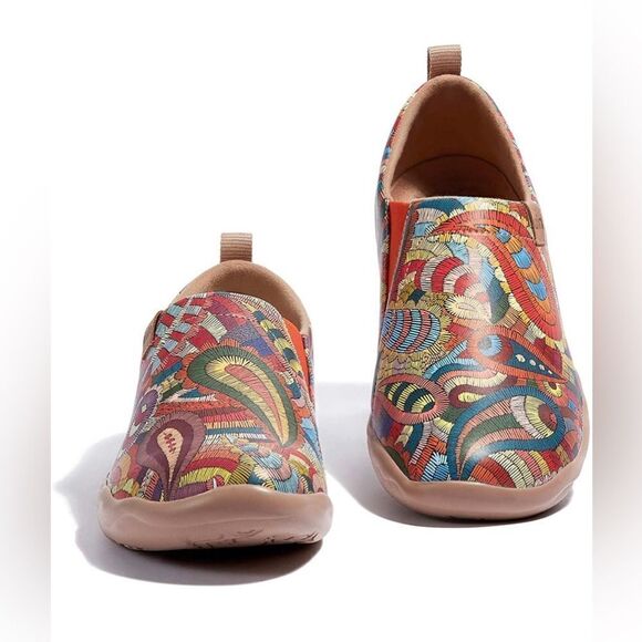 UIN Shoes - UIN Women's Walking Shoes Microfiber Lightweight Comfort Sneaker(Phoenix Legend)